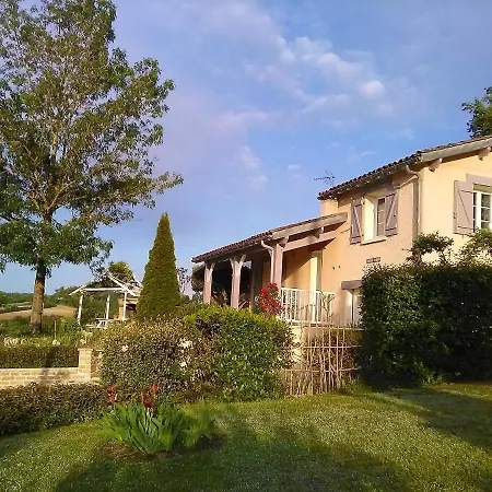Ferienhaus Maison De Charme A Lendou-en-quercy Avec Vue Sur La Montagne